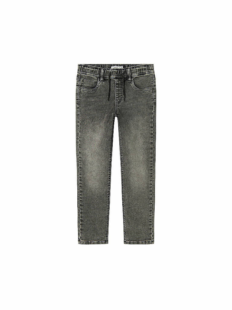 NAME IT Jungen Jeans Slim Fit NKMROBIN DNMTHAYERS grau | 158