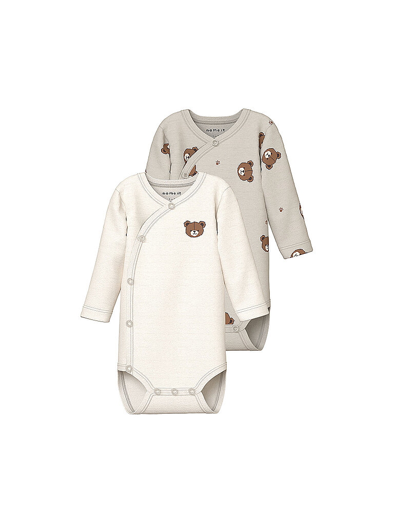 NAME IT Baby Body 2er Pkg. NBNBODY beige | 50