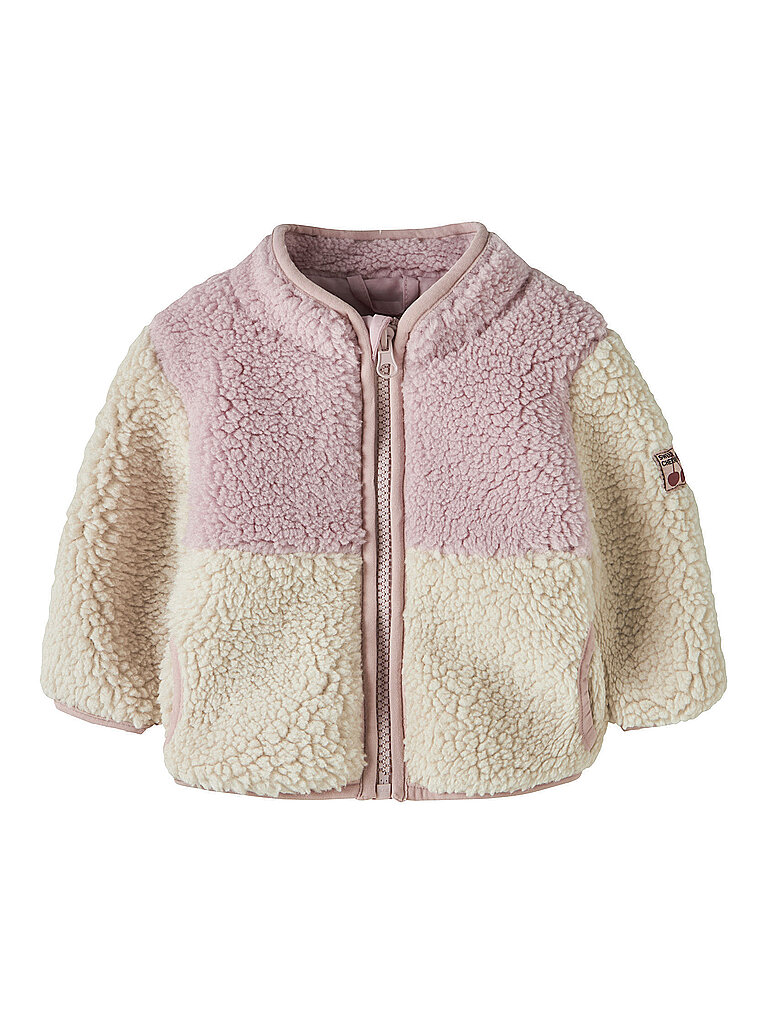 NAME IT Baby Jacke in Felloptik NBFMACEY  rosa | 68