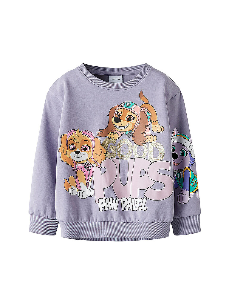 NAME IT Mädchen Sweater NMFJARA lila | 98
