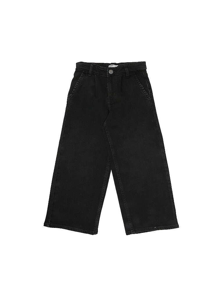 NAME IT Mädchen Jeans Wide Fit NKFBELLA schwarz | 152