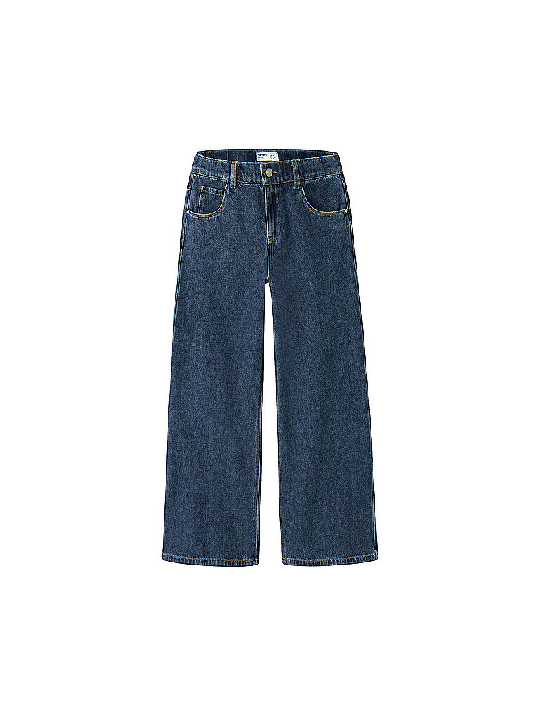 NAME IT Mädchen Jeans Wide Fit NKFBELLA dunkelblau | 122