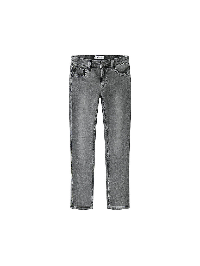 NAME IT Jungen Jeans Slim Fit NKMTHEO grau | 140