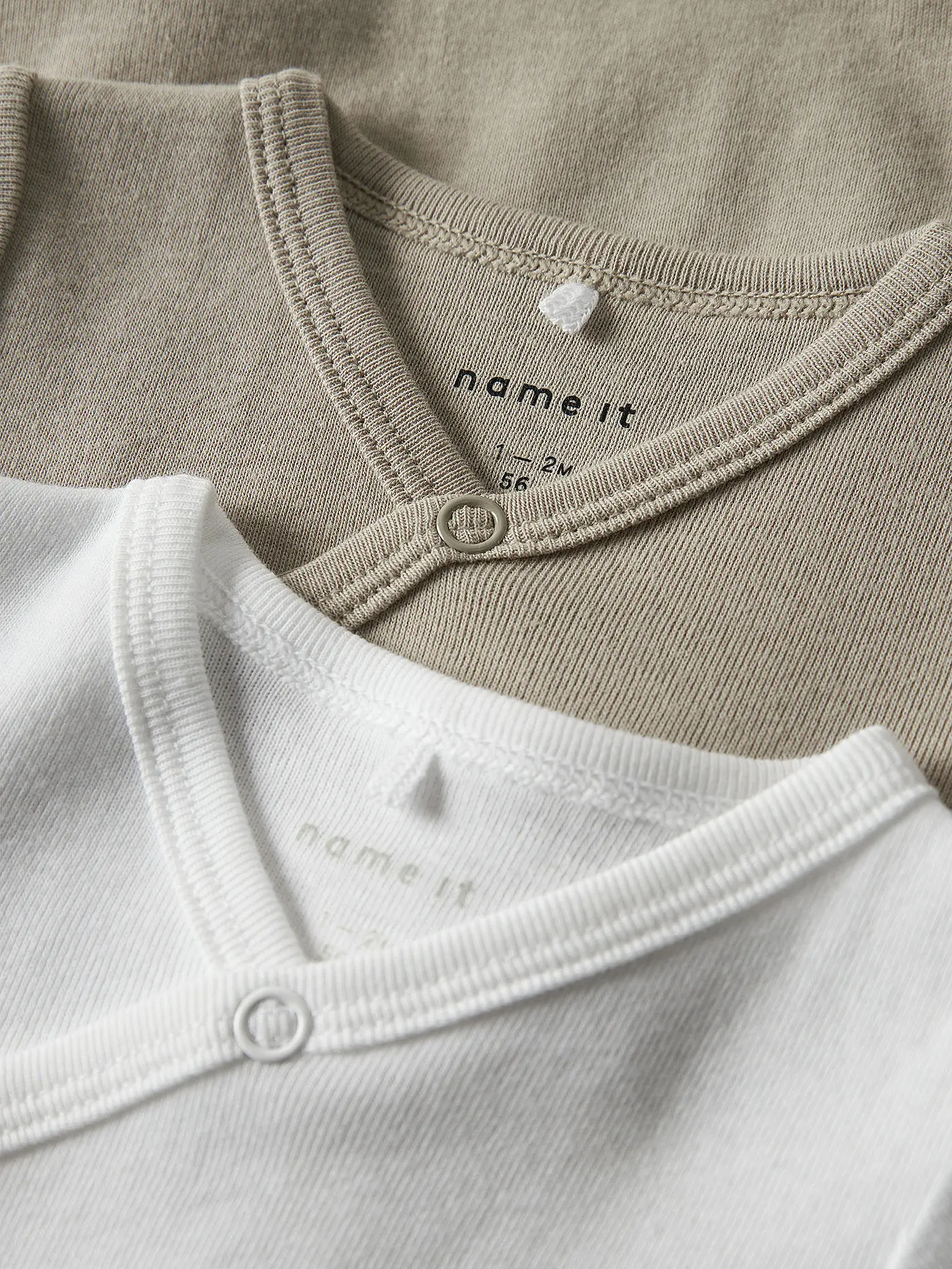 NAME IT | Baby Body 2er Pkg. NBNBODY | beige