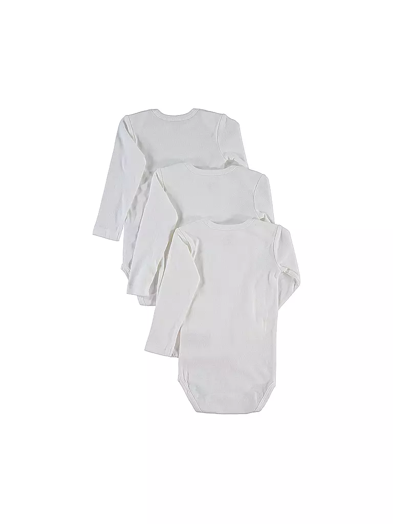 NAME IT | Baby Body 3-er Pkg. "NITBODY" | weiss