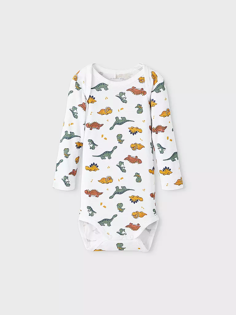 NAME IT | Baby Body 3-er Pkg. | weiss