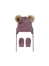 NAME IT | Baby Mütze - Haube NBNMARA 2teilig | Beere
