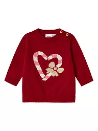 NAME IT | Baby Pullover NBFREAMO | rot