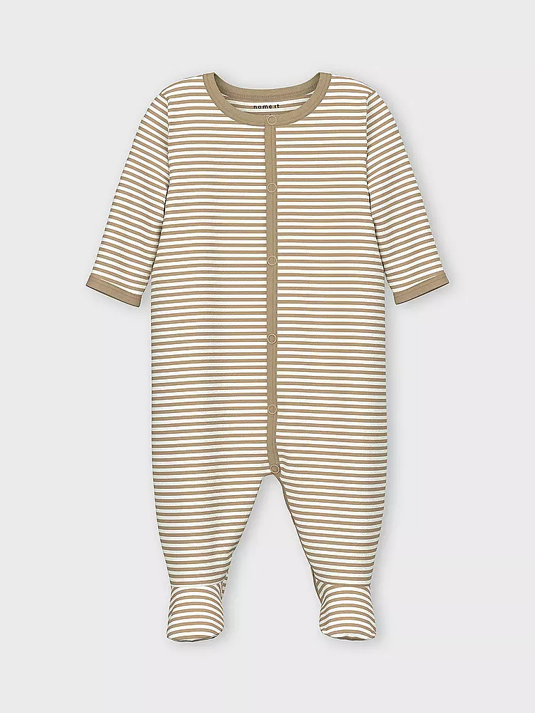 NAME IT | Baby Schlafanzug NBNNIGHTSUIT 2er Pkg | beige