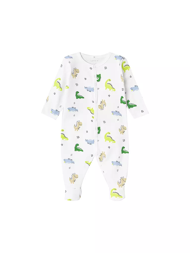 NAME IT | Baby Schlafoverall NBMNIGHTSUIT | grün