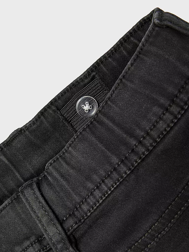 NAME IT Jungen Jeans Regular Fit schwarz 