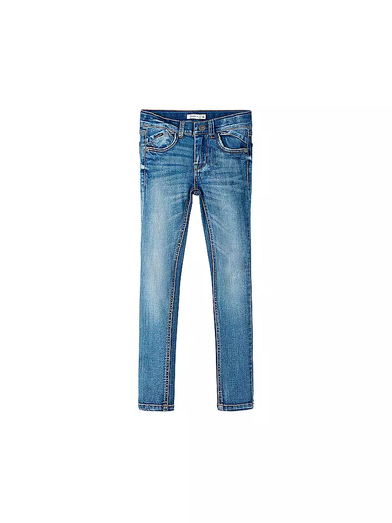 NAME IT | Jungen Jeans Skinny Fit NKMPETE | blau