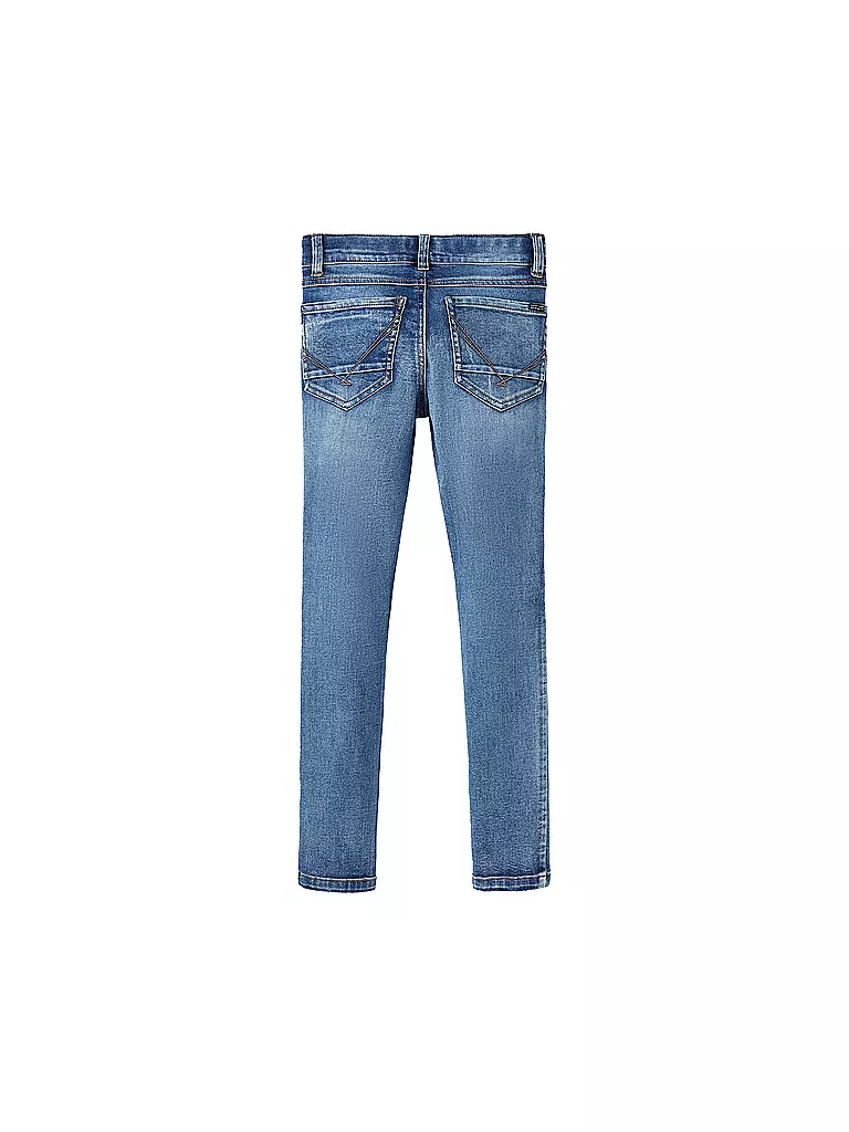 NAME IT | Jungen Jeans Skinny Fit NKMPETE | blau