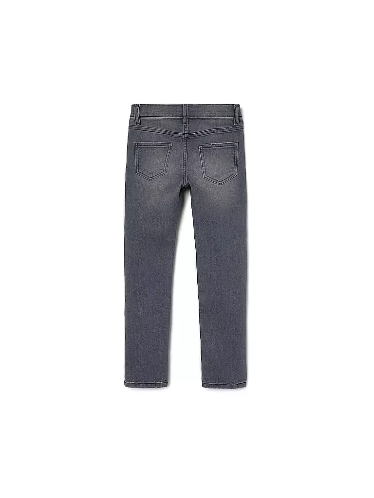 NAME IT | Jungen Jeans Slim Fit NKMSILAS  | hellgrau