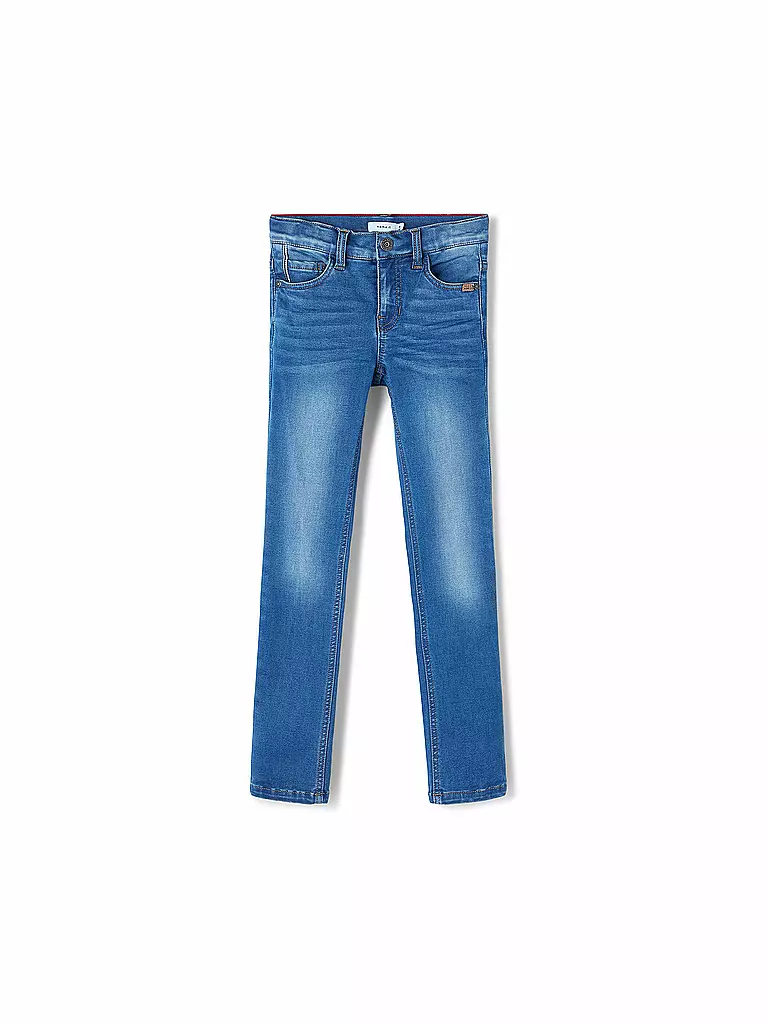 NAME IT | Jungen Jeans Slim Fit NKMTHEO  | blau