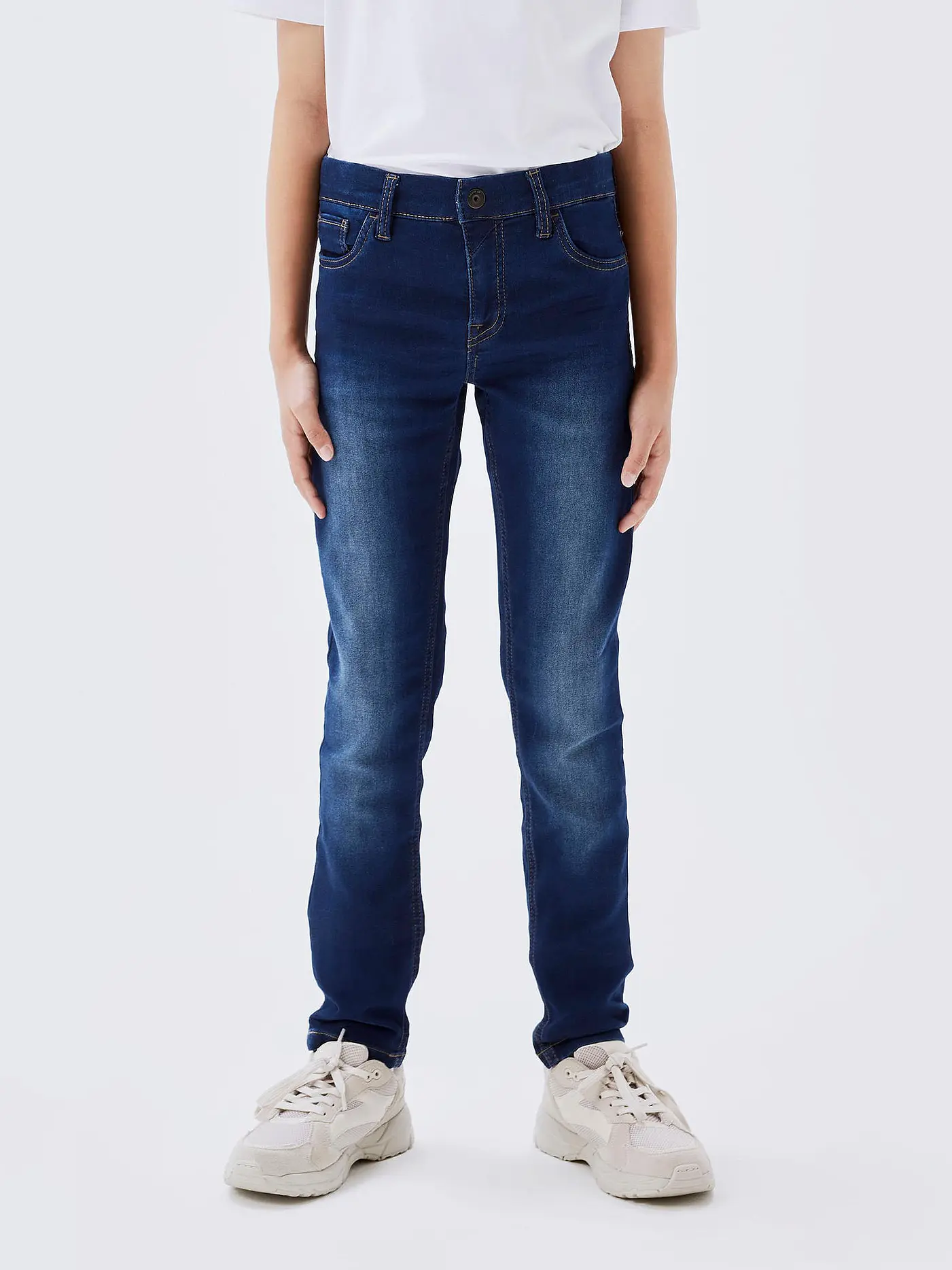 NAME IT | Jungen Jeans Slim Fit NKMTHEO  | dunkelblau