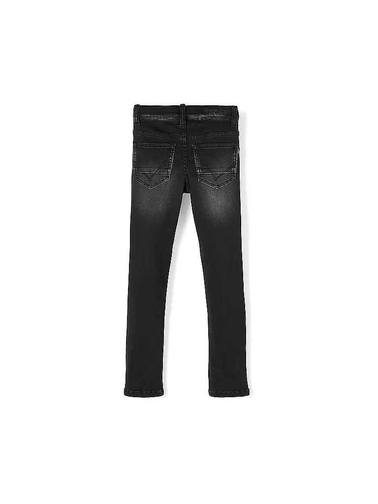 NAME IT | Jungen Jeans Slim Fit NKMTHEO  | schwarz