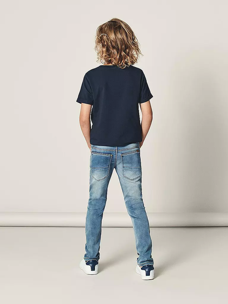 NAME IT | Jungen Jeans Slim Fit NKMTHEO  | hellblau