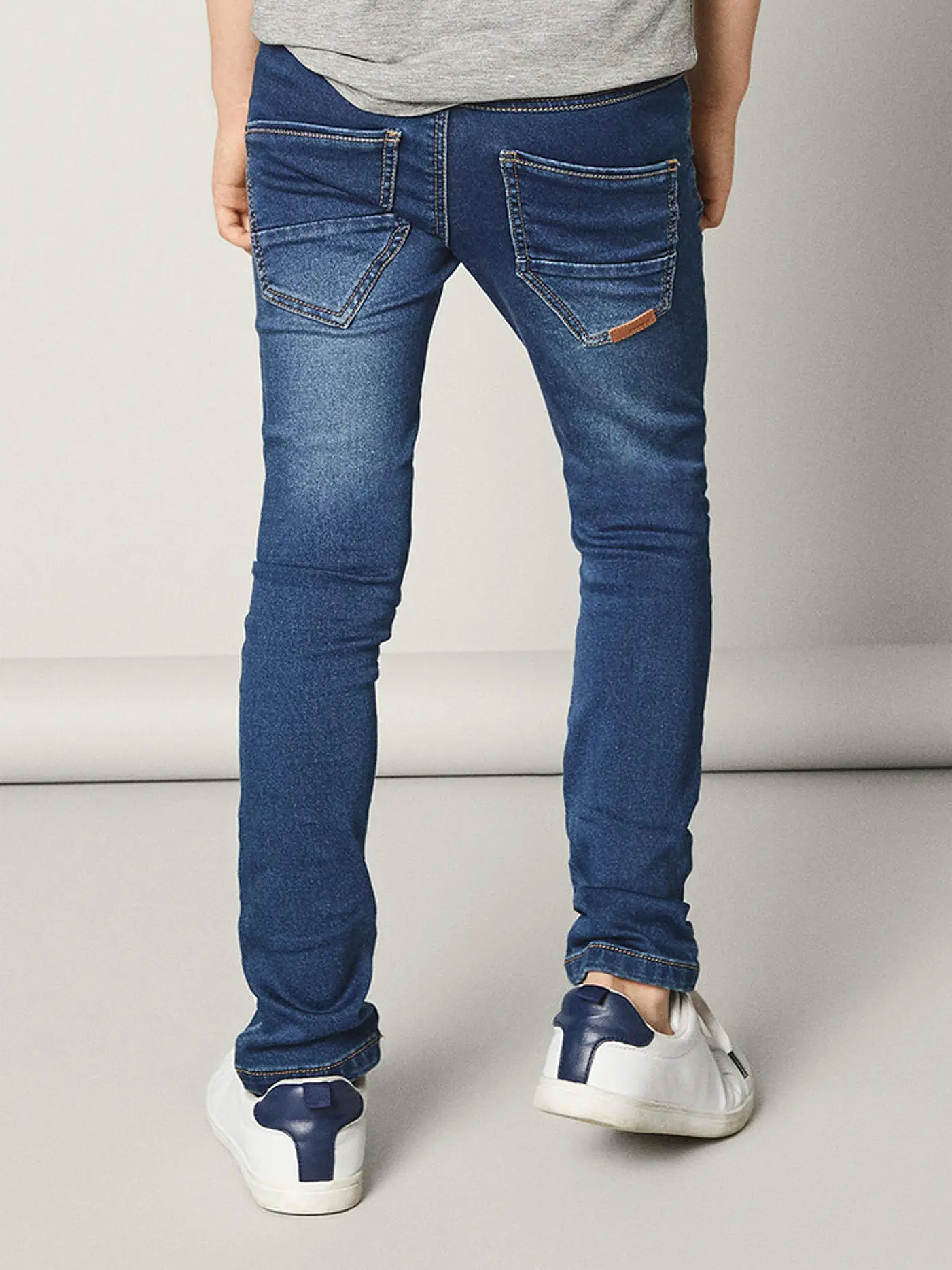 NAME IT | Jungen Jeans Slim Fit NKMTHEO  | blau