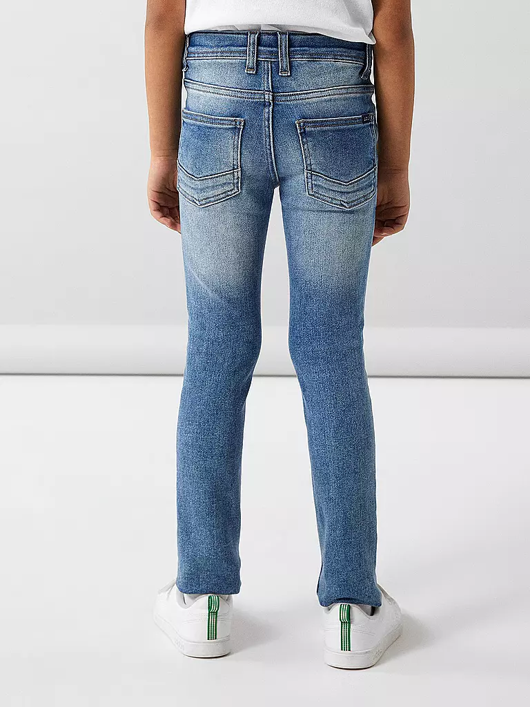 NAME IT | Jungen Jeans Slim Fit NKMTHEO | blau