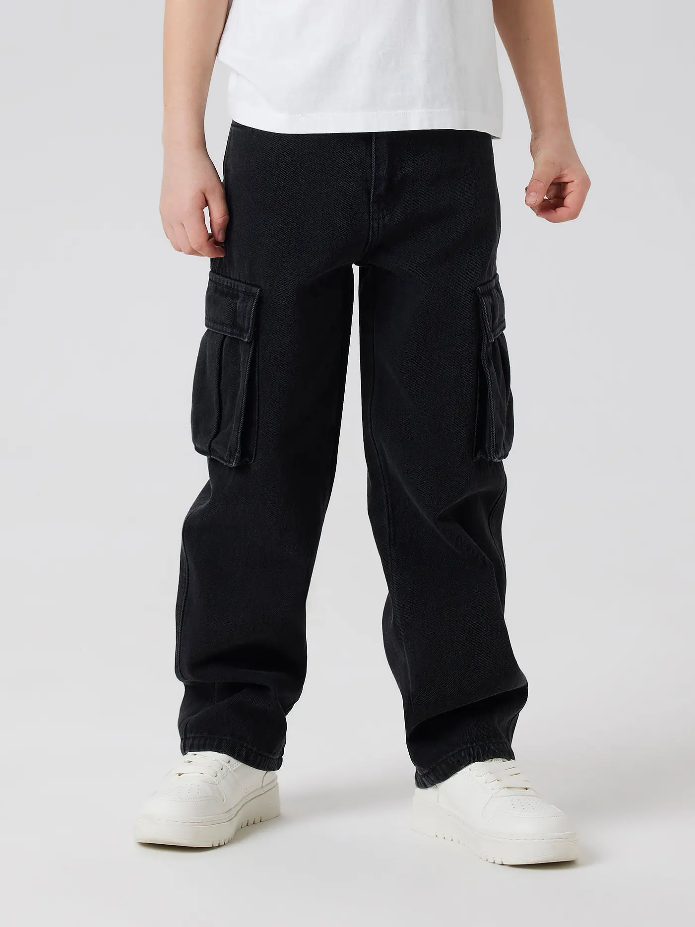 NAME IT | Jungen Jeans Tapered Fit NKMRYAN | schwarz