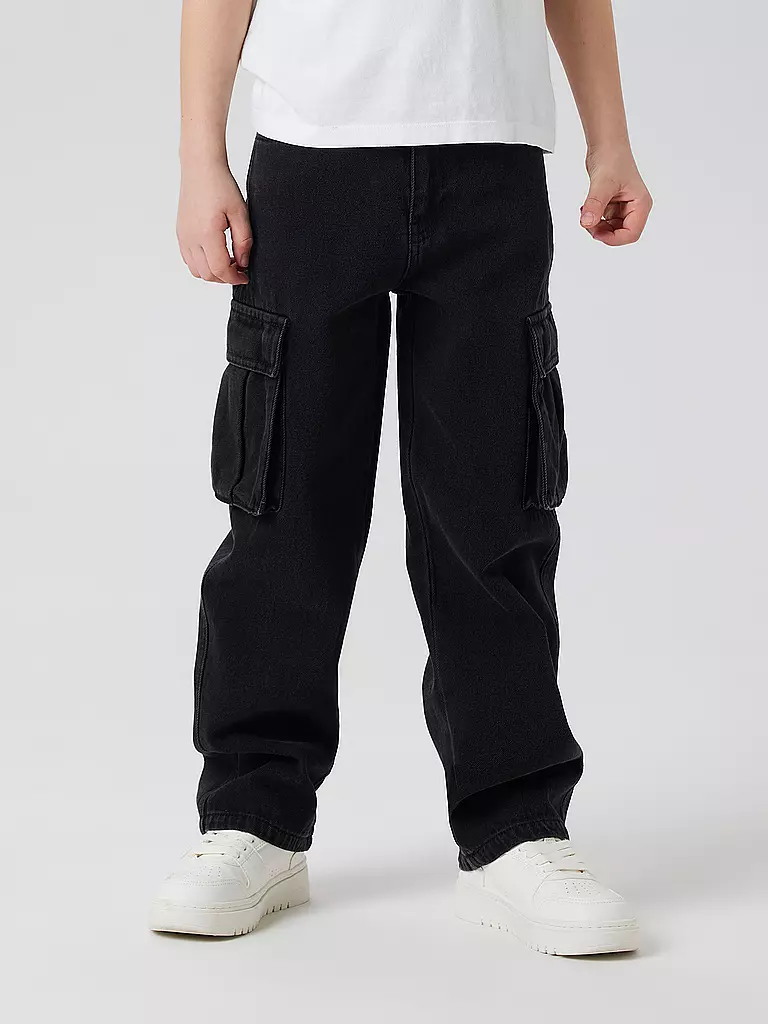 NAME IT | Jungen Jeans Tapered Fit NKMRYAN | schwarz