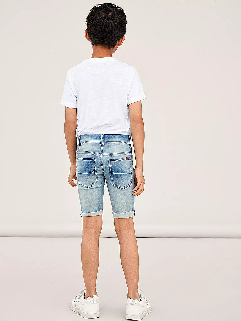 NAME IT | Jungen Joggjeans Bermuda NKMTHEO DNMTHAYERS | blau