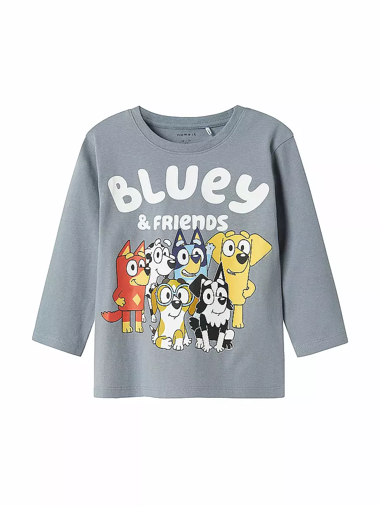 NAME IT | Jungen Langarmshirt NMMALEX | hellblau