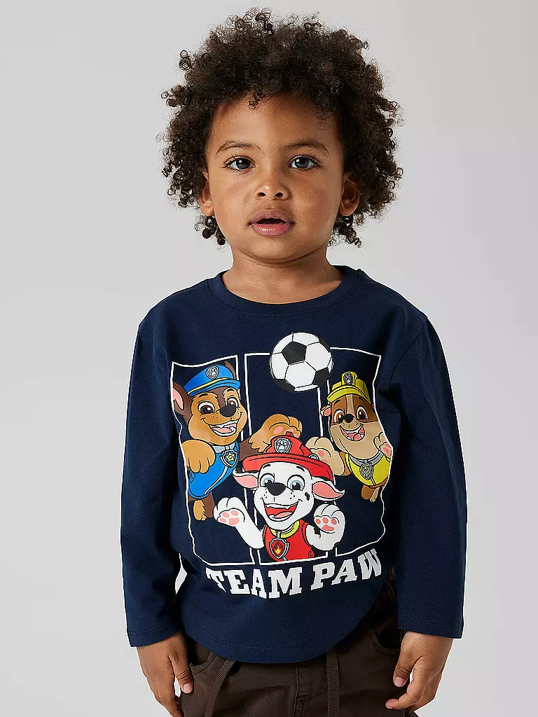 NAME IT | Jungen Langarmshirt NMMJOLL  | dunkelblau