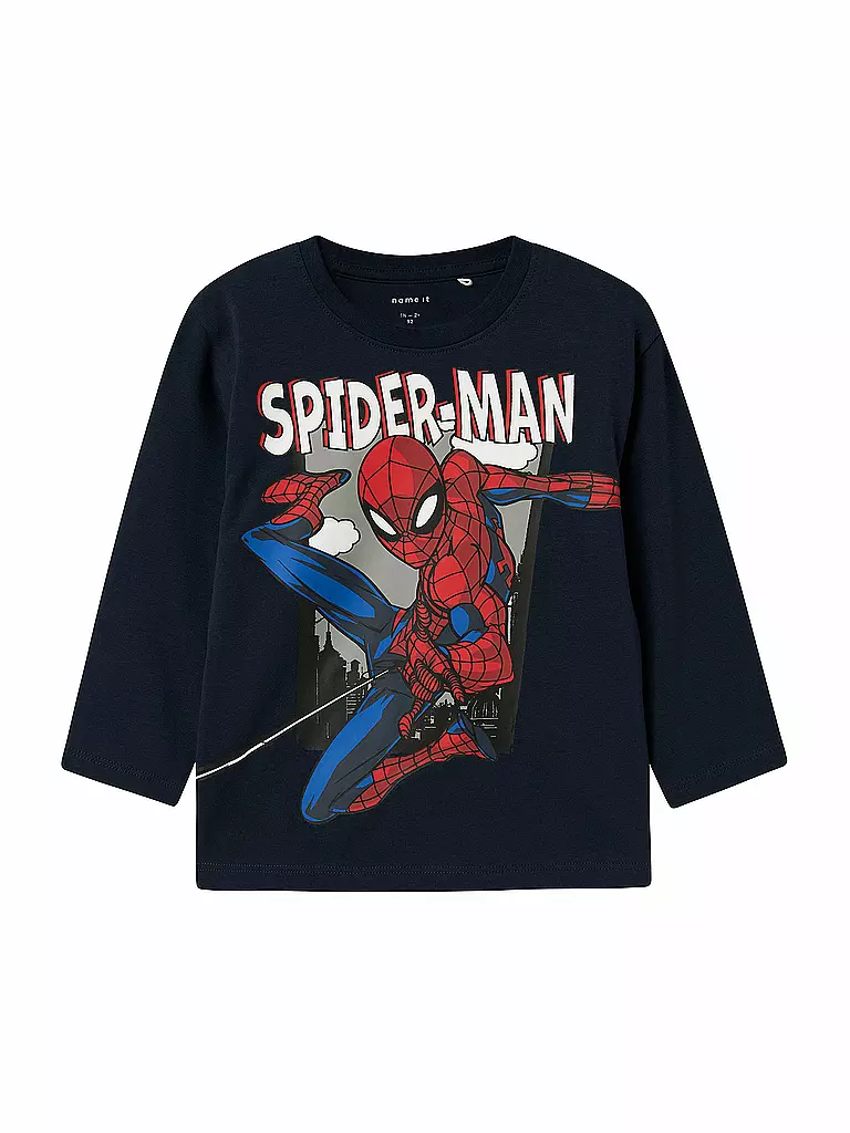 NAME IT | Jungen Langarmshirt NMMJUICE | dunkelblau