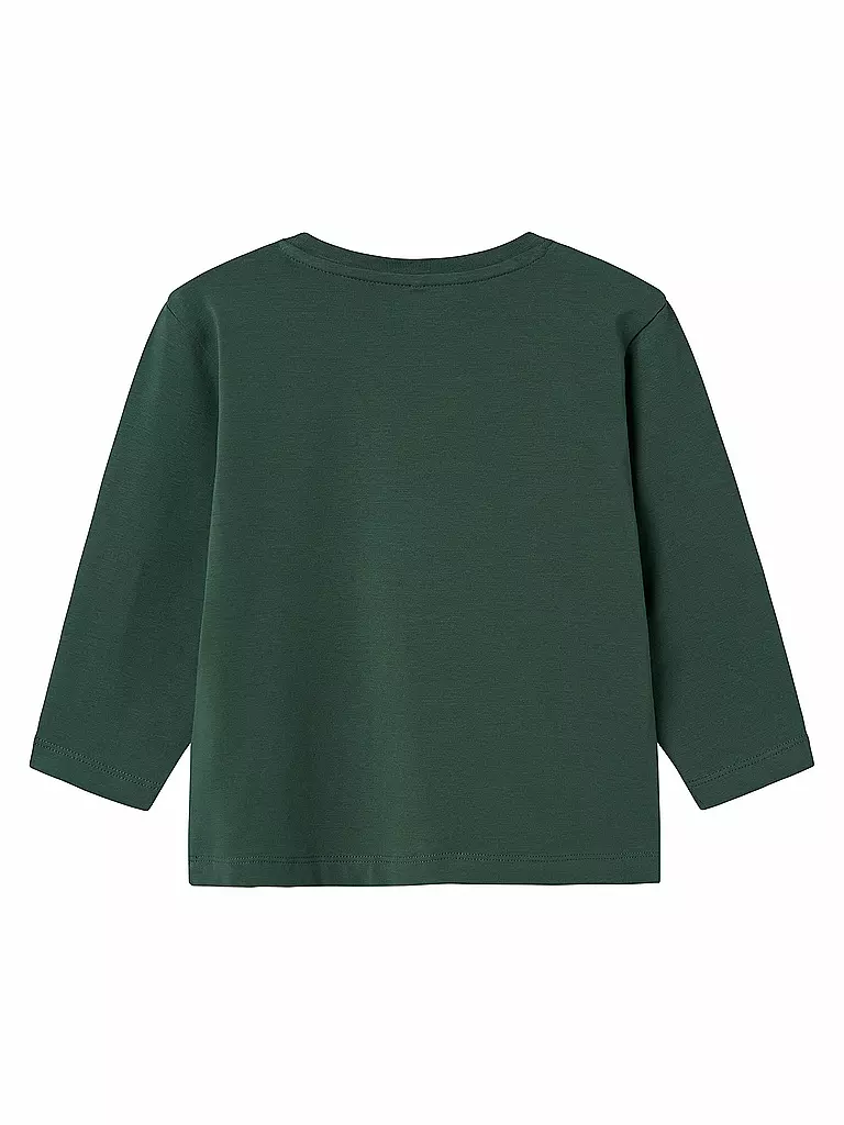 NAME IT | Jungen Langarmshirt | dunkelgrün