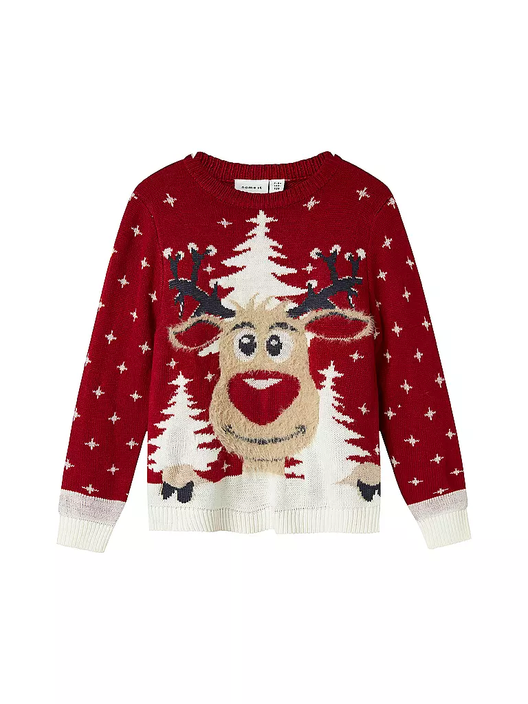 NAME IT | Jungen Pullover NKNREBO  | rot