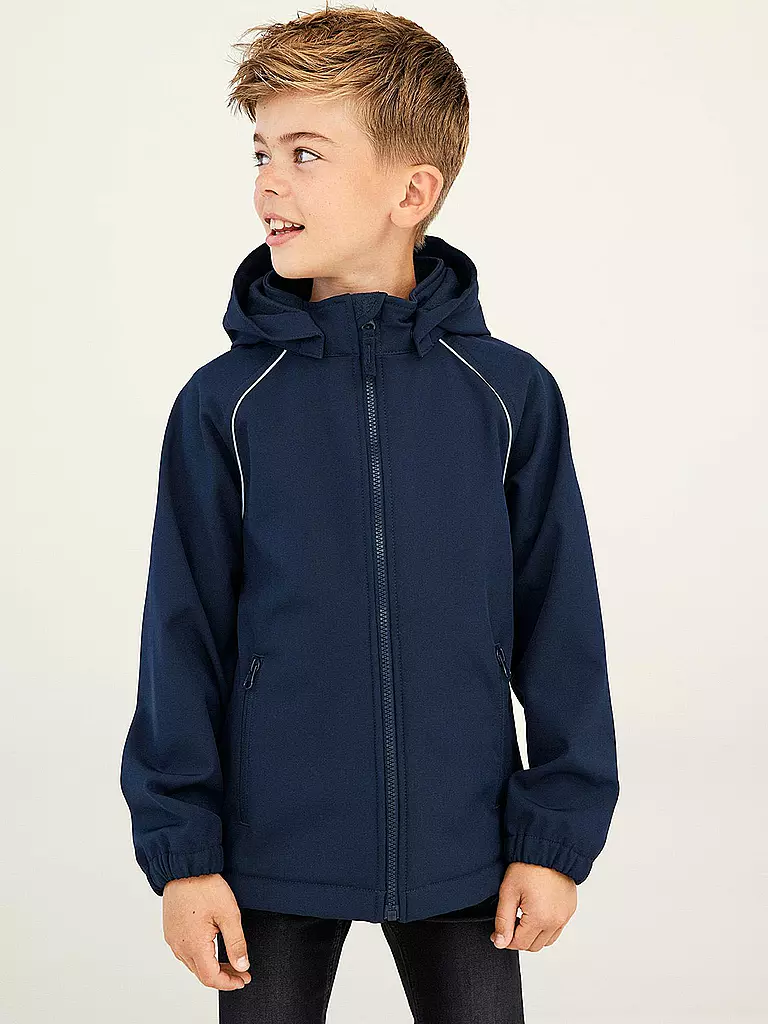 NAME IT | Jungen Softshelljacke NKMALFA  | blau