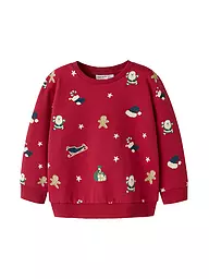 NAME IT | Jungen Sweater NMNROHOM | rot