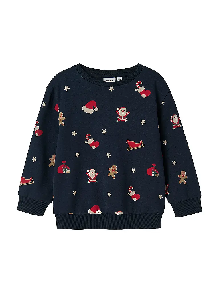 NAME IT | Jungen Sweater NMNROHOM | dunkelblau