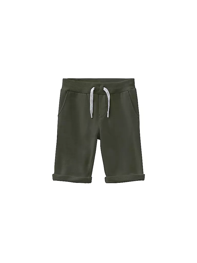 NAME IT | Jungen Sweatshorts NKMVERMO  | olive