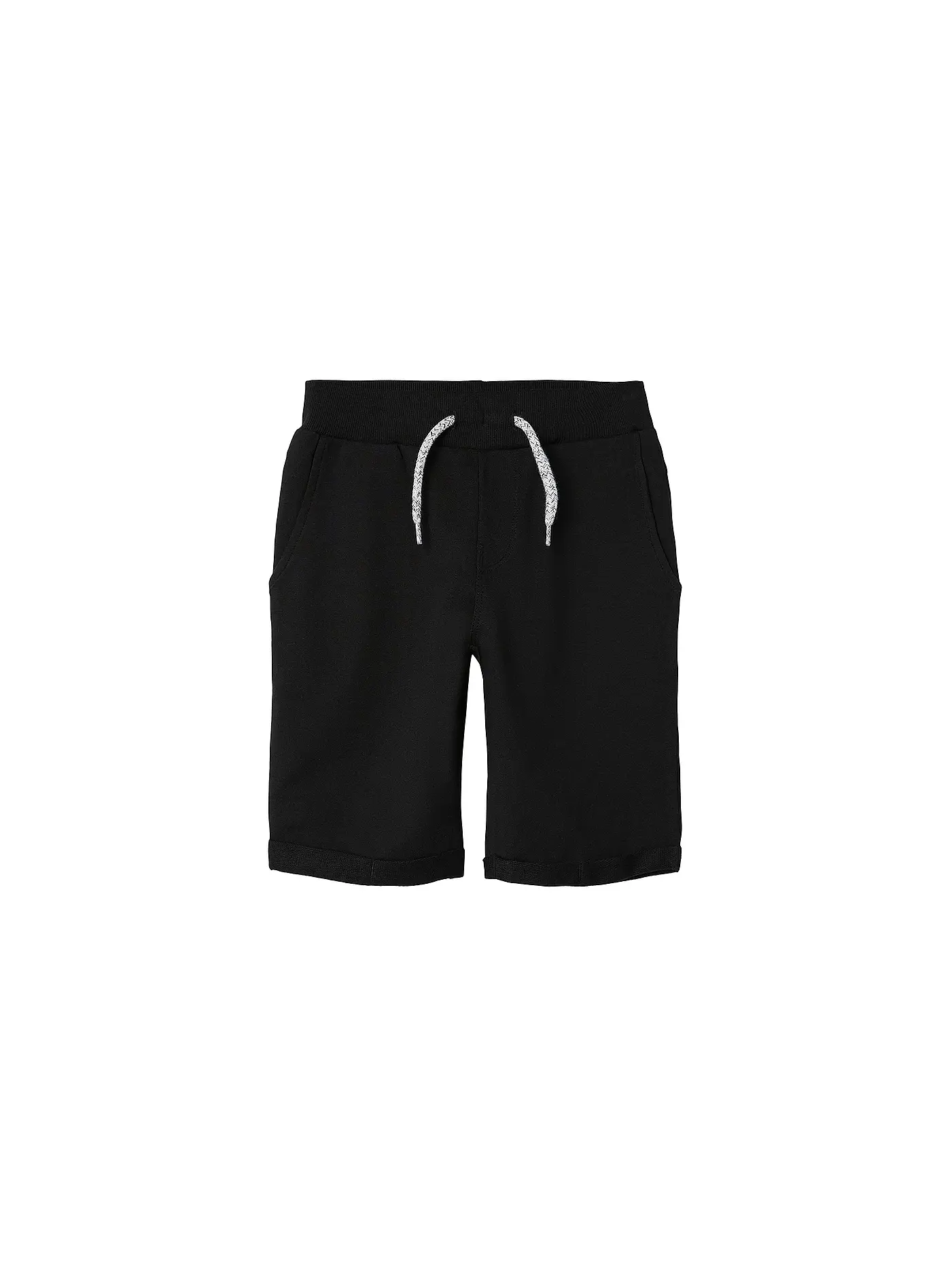 NAME IT | Jungen Sweatshorts NKMVERMO  | schwarz