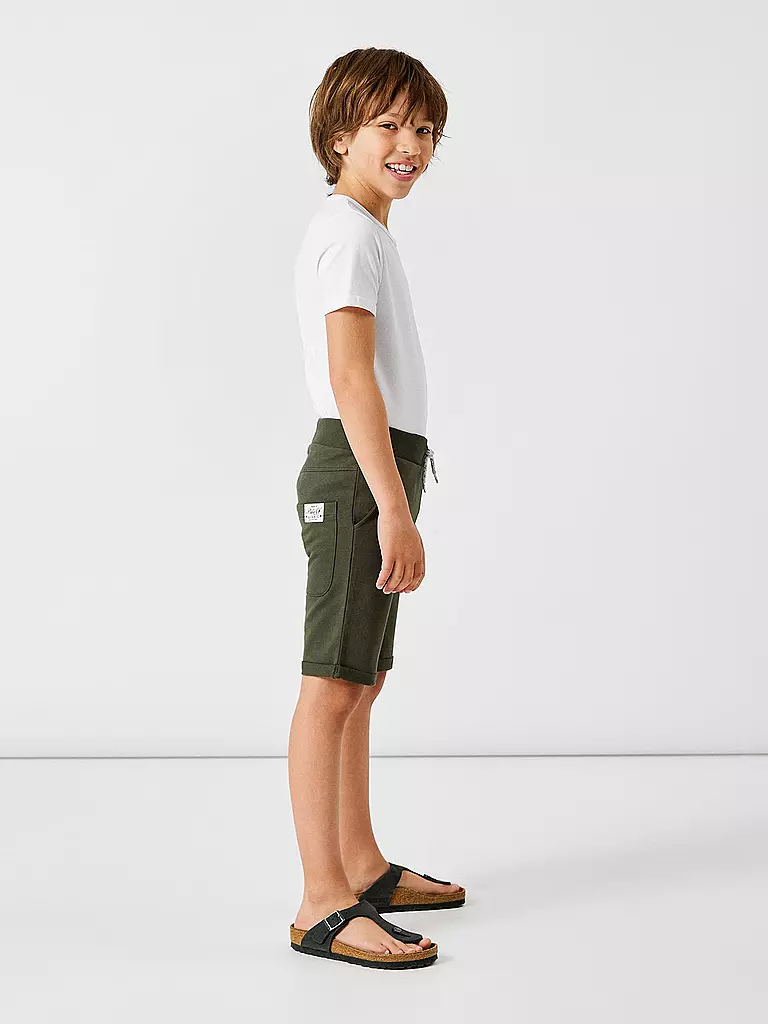 NAME IT | Jungen Sweatshorts NKMVERMO | schwarz