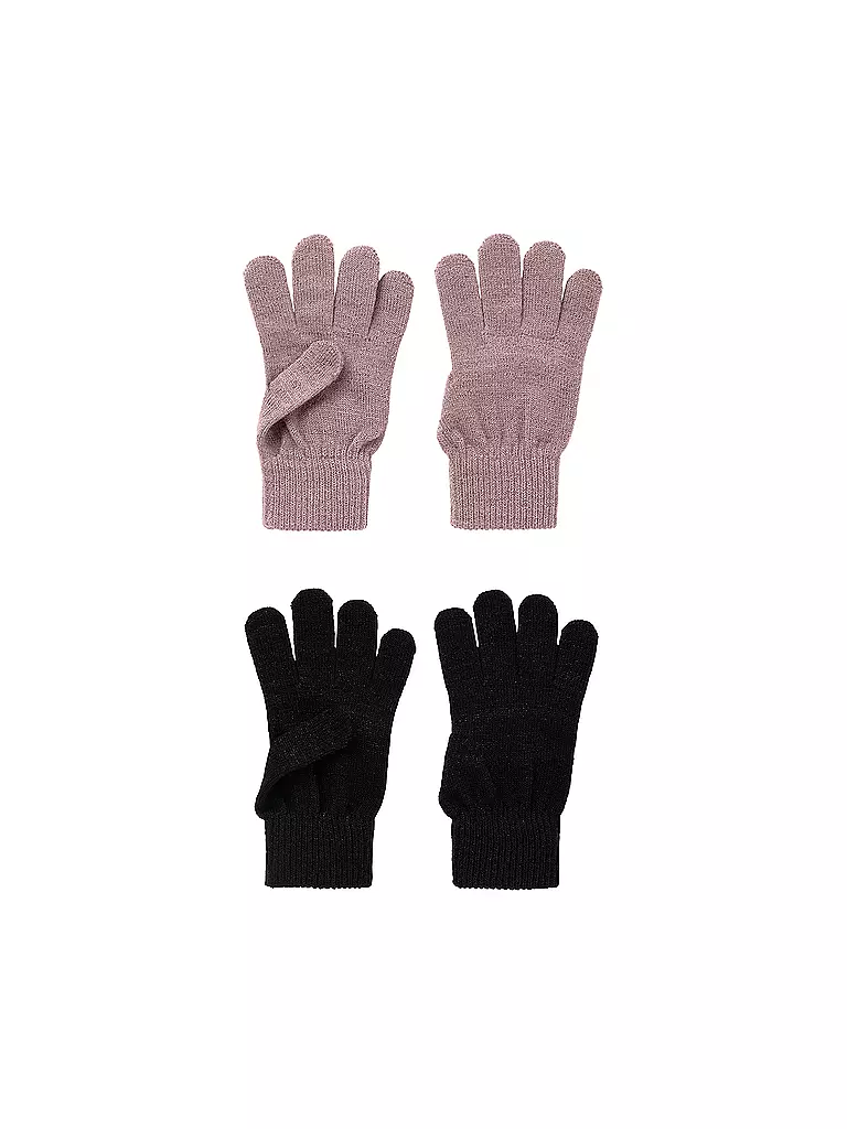 NAME IT | Kinder Handschuhe 2er Pkg. NKFMAGIC | schwarz