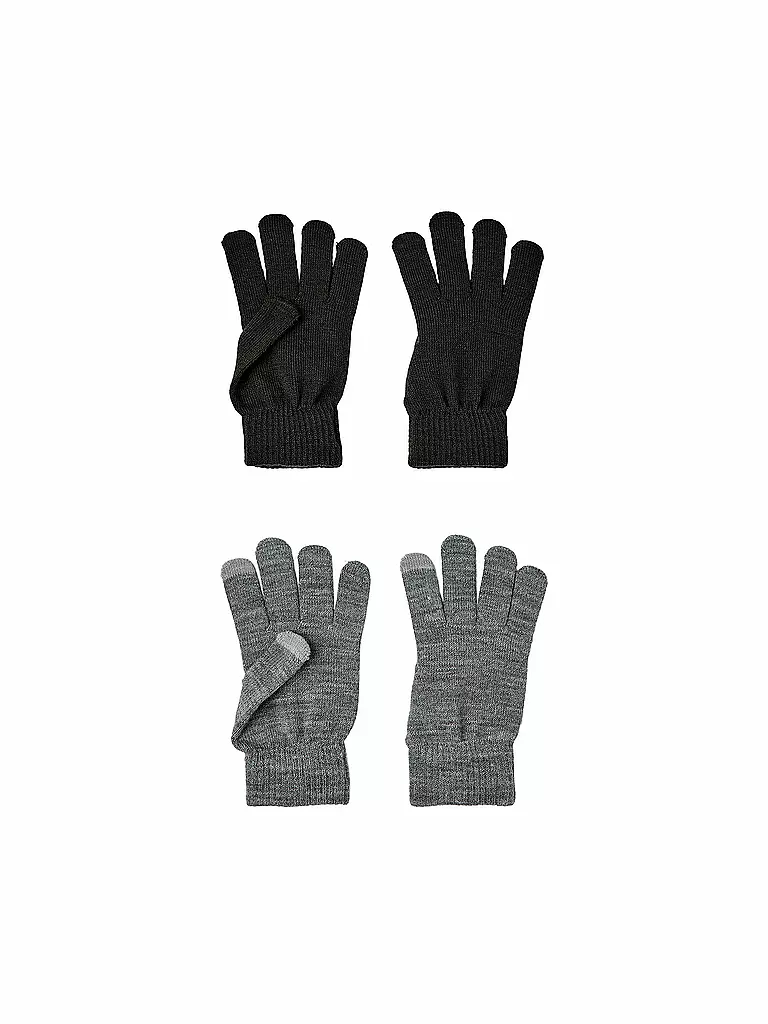 NAME IT | Kinder Handschuhe 2er Pkg. NKNMAGIC | schwarz