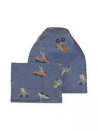 NAME IT | Kinder Set Mütze und Schal | blau