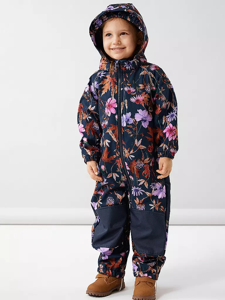 NAME IT | Kinder Softshellanzug NMFALFA08 | dunkelblau