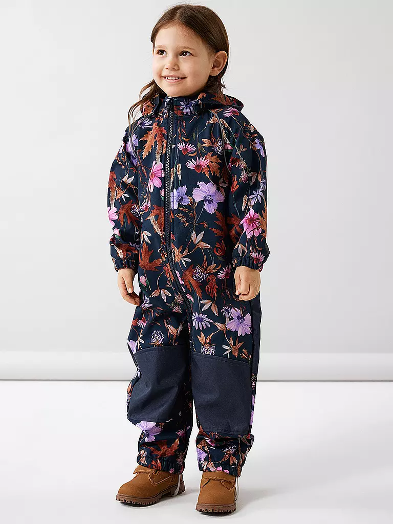 NAME IT | Kinder Softshellanzug NMFALFA08 | dunkelblau