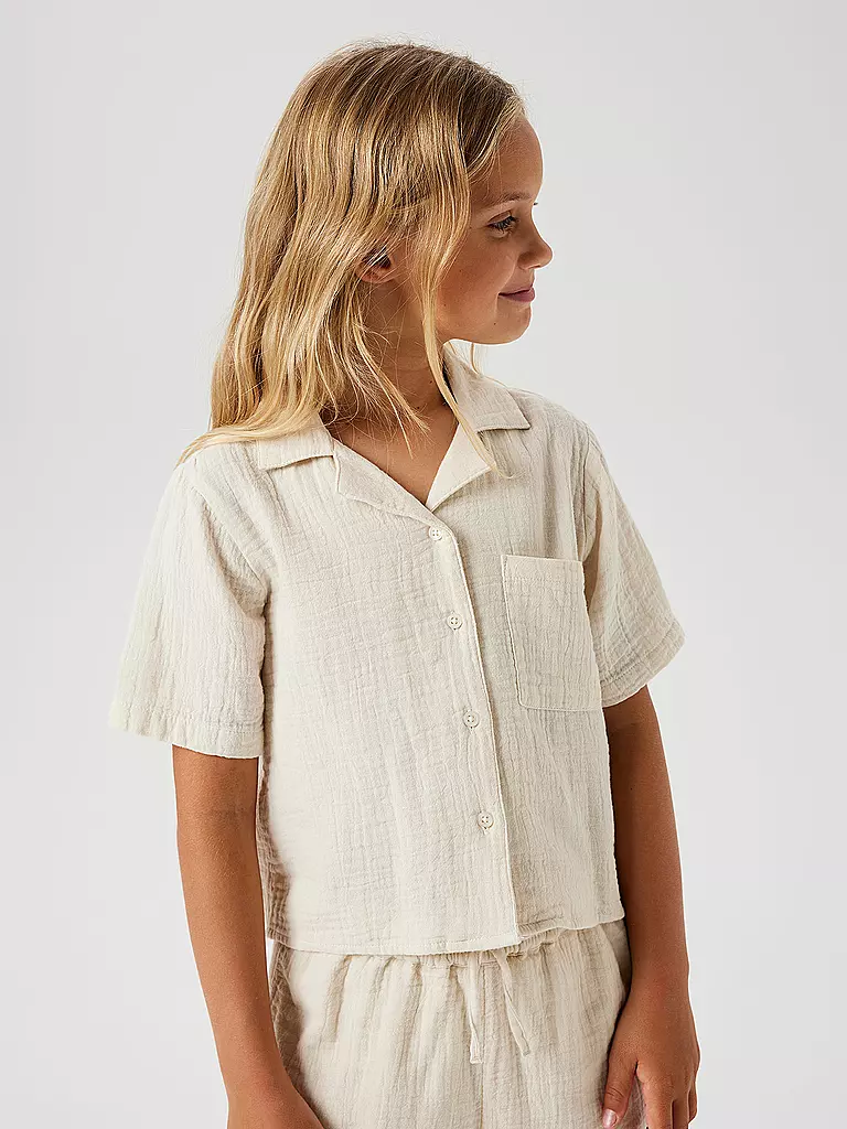 NAME IT | Mädchen Bluse NKFJASMIN | beige