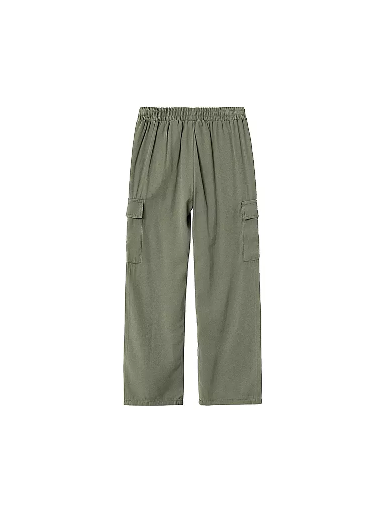 NAME IT | Mädchen Cargohose Straight Fit NKFBELLA | olive