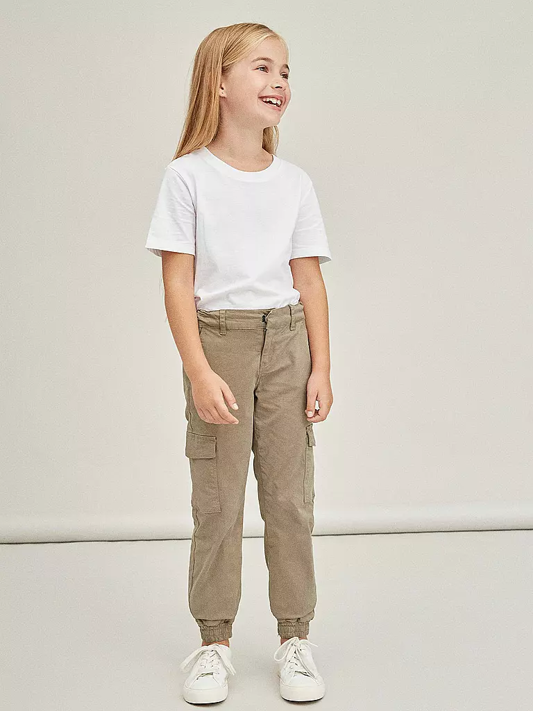 NAME IT | Mädchen Cargohose | olive