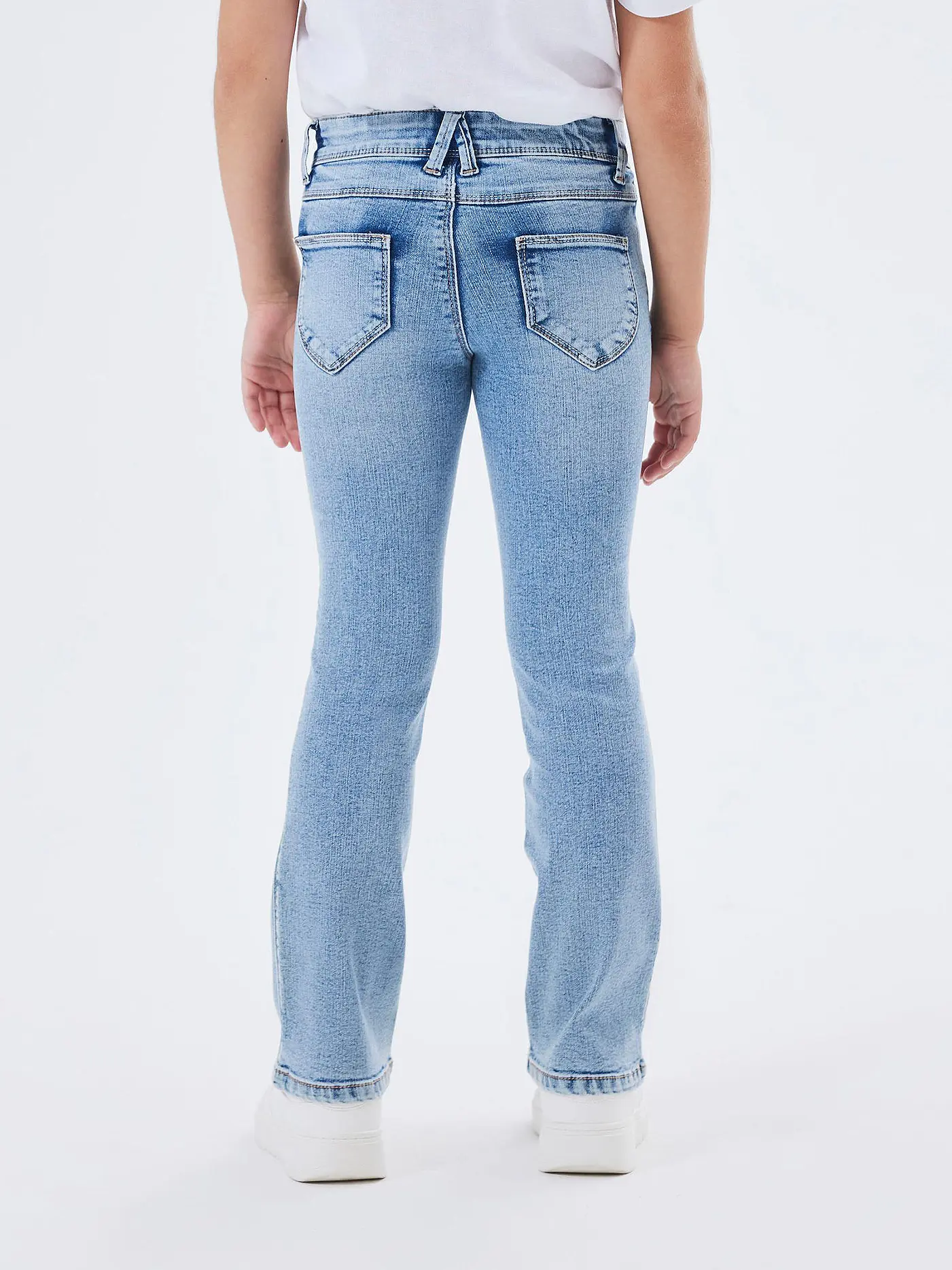 NAME IT | Mädchen Jeans Boot Cut NKFPOLLY | hellblau