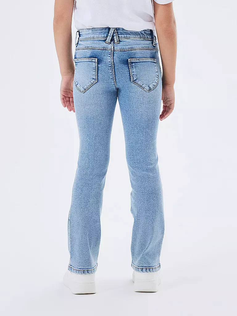 NAME IT | Mädchen Jeans Boot Cut NKFPOLLY | hellblau