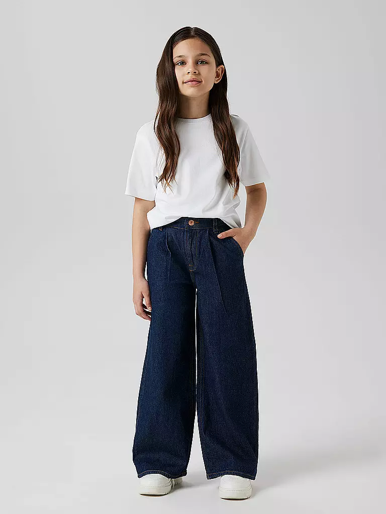 NAME IT | Mädchen Jeans Regular Fit NKFBELLA | dunkelblau