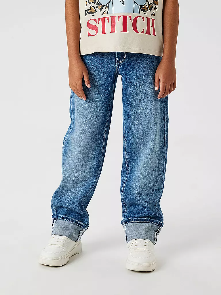 NAME IT | Mädchen Jeans Regular Fit NKFROSE | blau